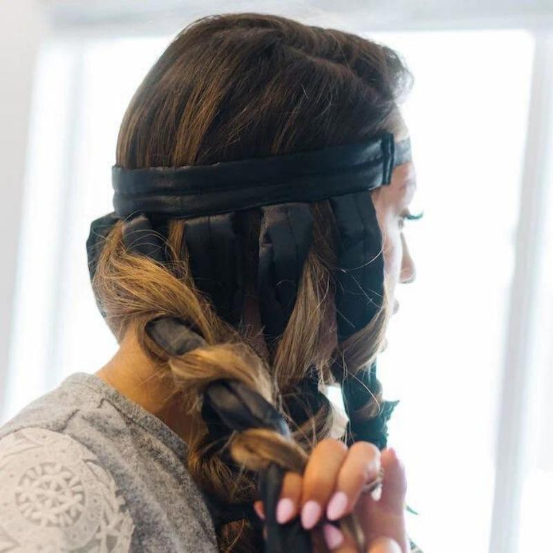 Heatless Hair Curler Satin Octocurl
